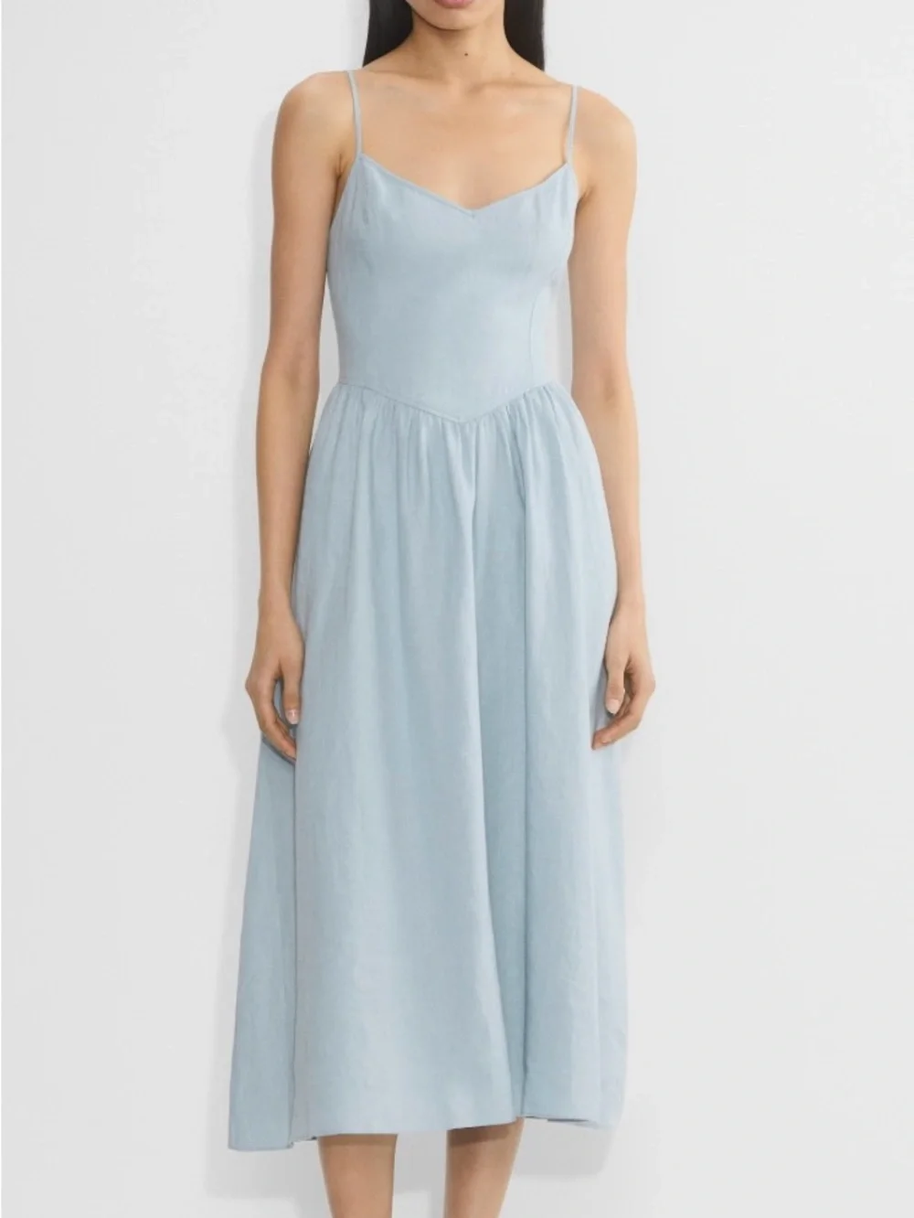 Aritzia influence linen maxi dress - Picture 2 of 4